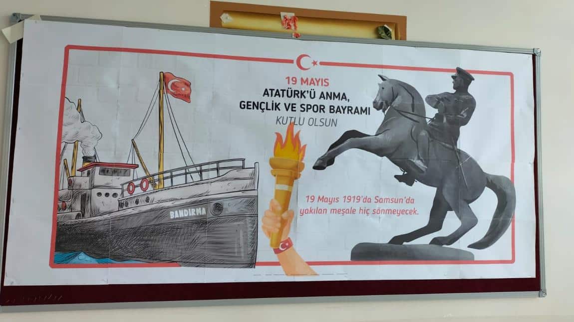 19 Mayıs Atatürk'ü Anma, Gençlik Ve Spor Bayramı Panosu 